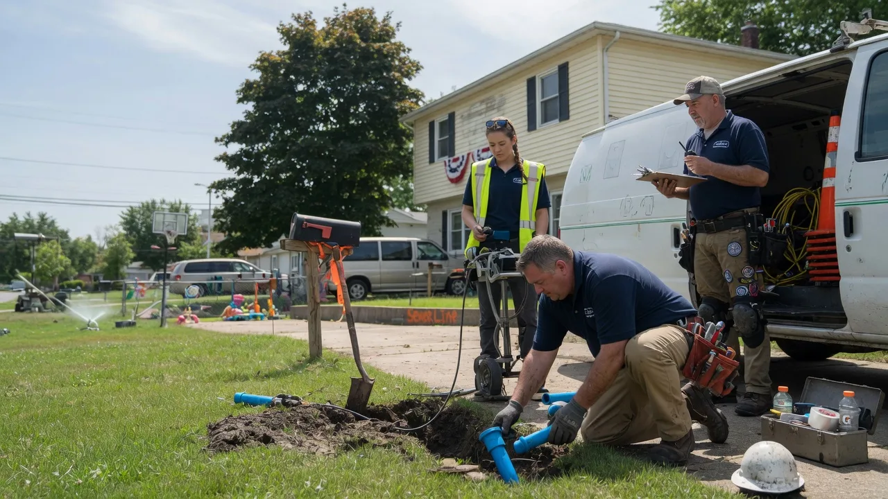 Slab Leak Repair in Romulus, MI near me